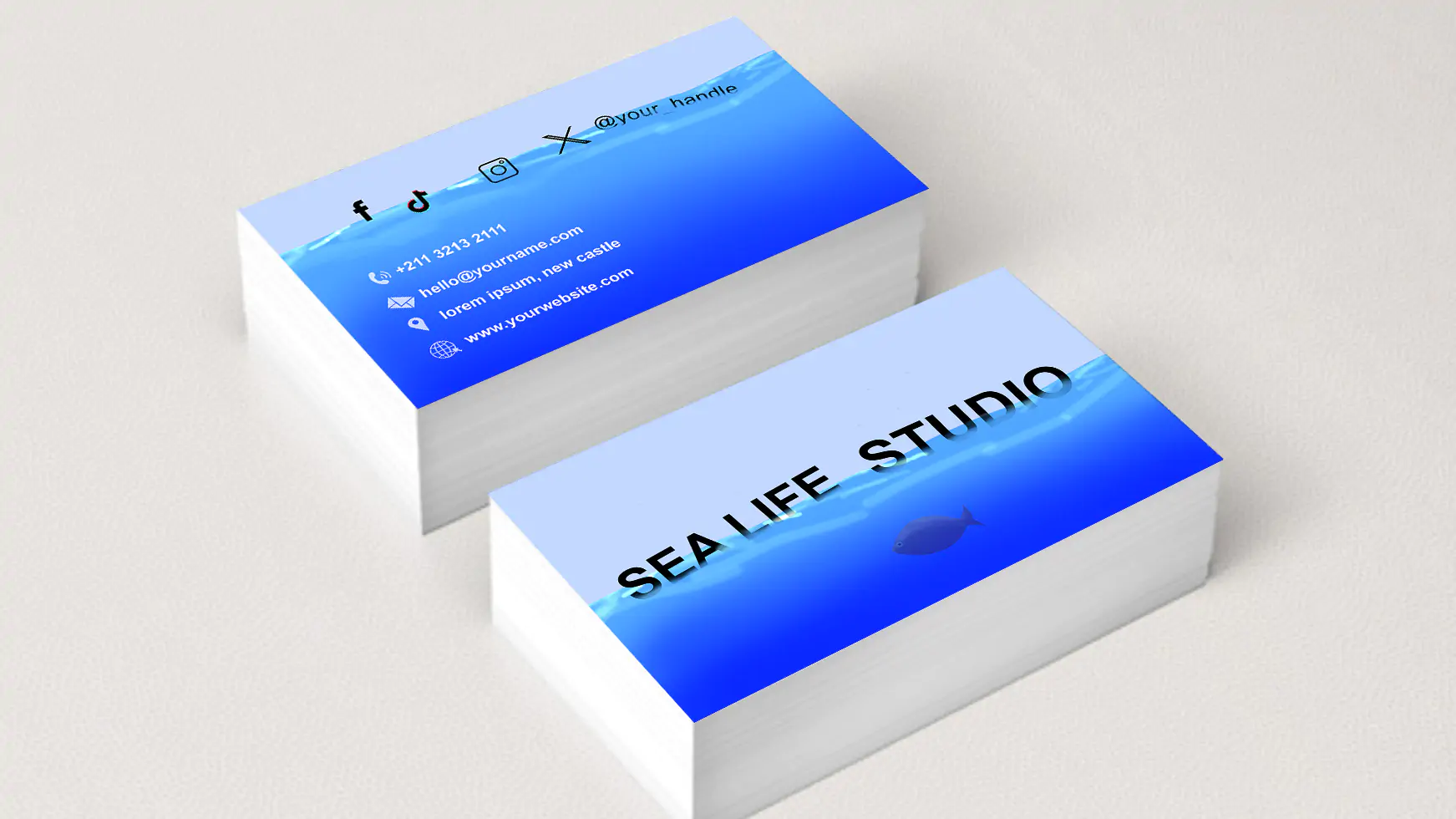 Classic, Professioal Business Card for Photographers