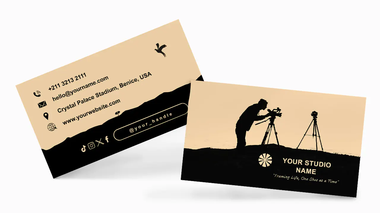 Creative Business Card for Photographers
