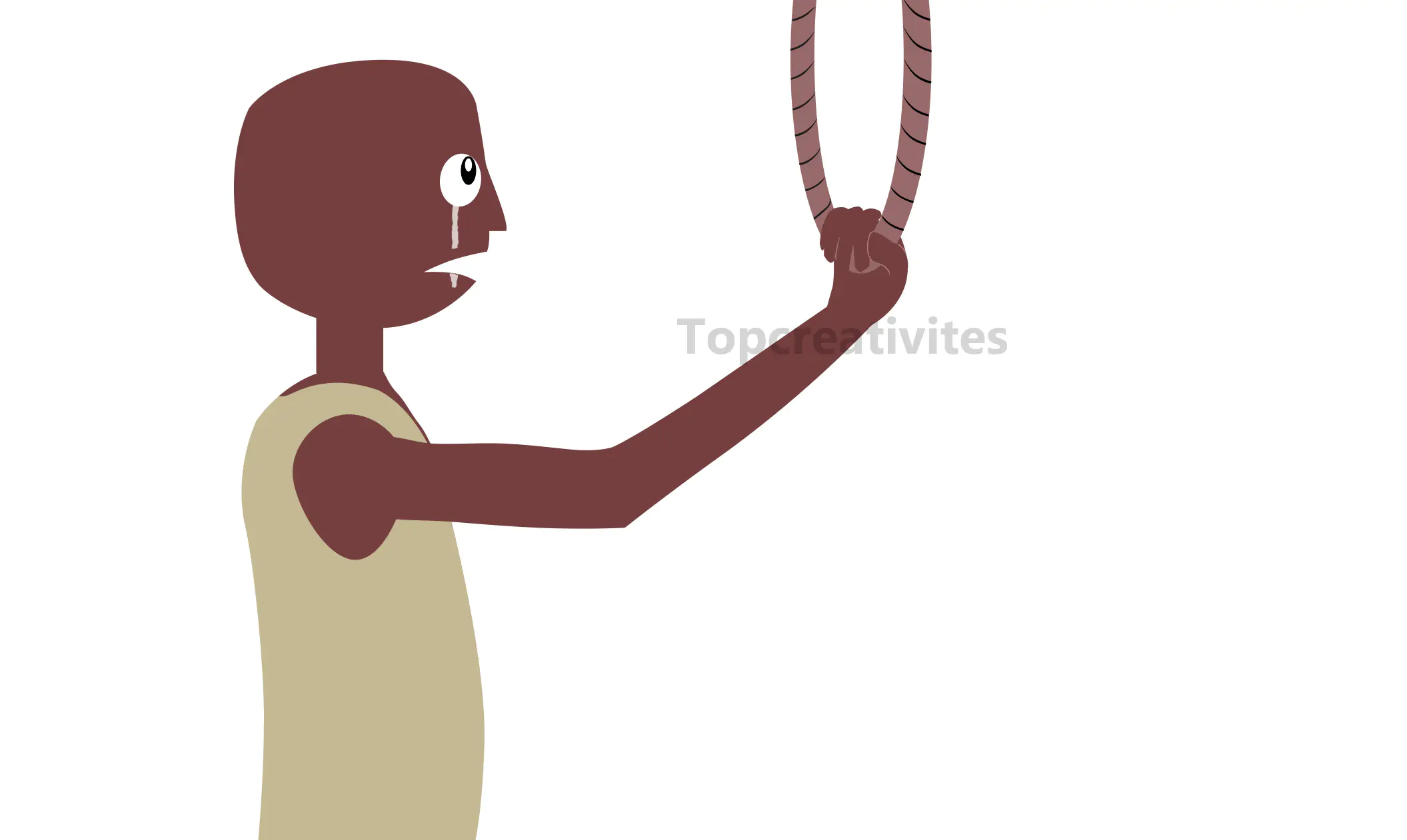 Suicide Illustration