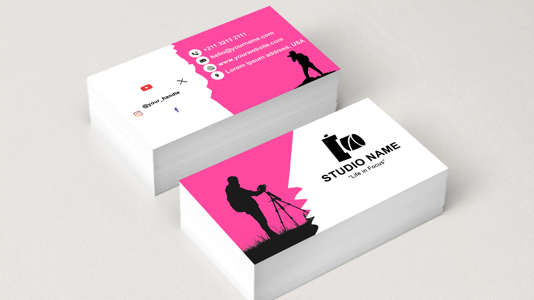 Innovative Business Card for Photograper