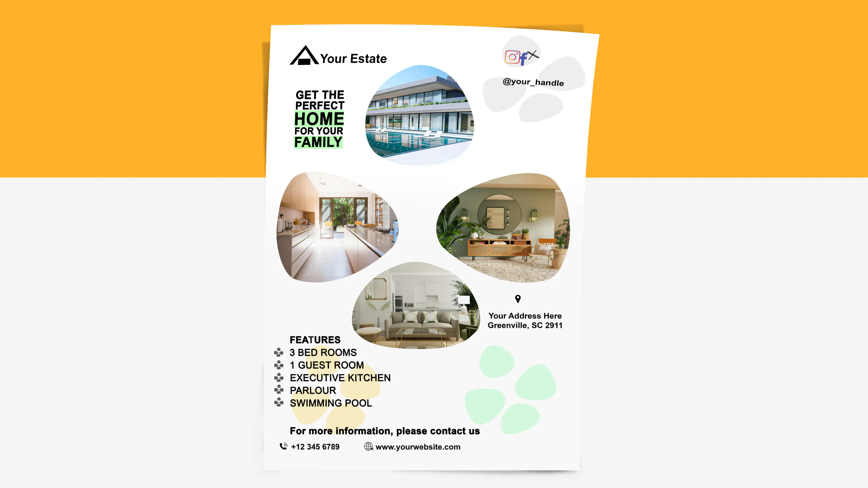 Professional Real Estate Flyer