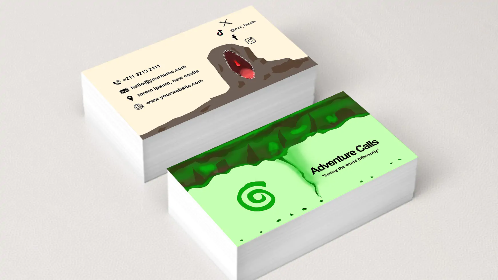 Artistic Business Card
